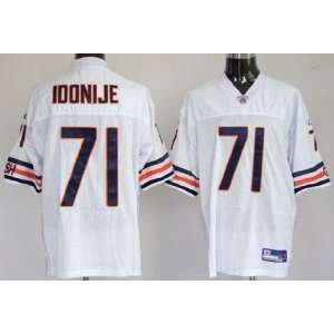   Chicago Bears Replica NFL Jersey White Size 52 (XL)