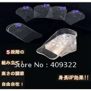  height increase heel lifts shoes pads insoles silicone 