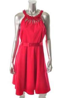 Elie Tahari NEW Red Career Dress BHFO Sale 6  