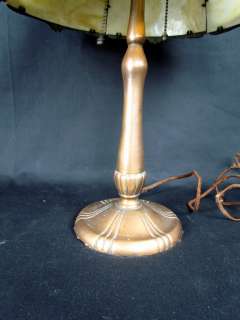 Antique Handel Panel Lamp  