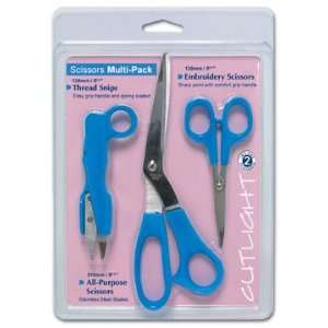  Hemline Cutlight Scissors Multi Pack