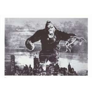 King Kong Movie Poster (11 x 17 Inches   28cm x 44cm) (1933) Style J 
