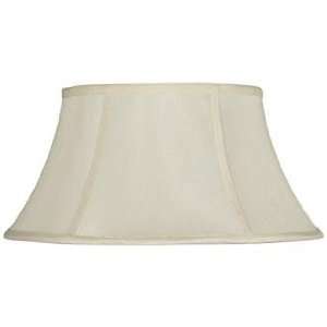  Eggshell Modified Drum Lamp Shade 9x14x8.25 (Spider)