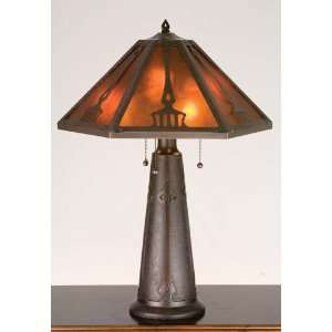  Grenway Mica Table Lamp 29 Inches H