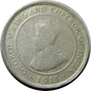elf British Honduras 5 Cents 1911 Scarce  
