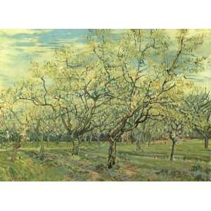   painting name The White Orchard, By Gogh Vincent van