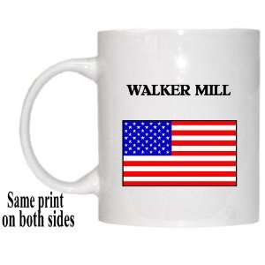  US Flag   Walker Mill, Maryland (MD) Mug 