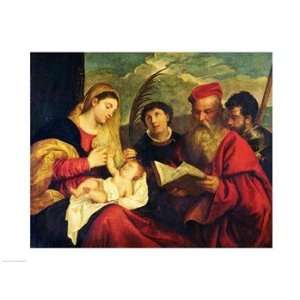   Madonna and Child   Poster by Titian (24x18)