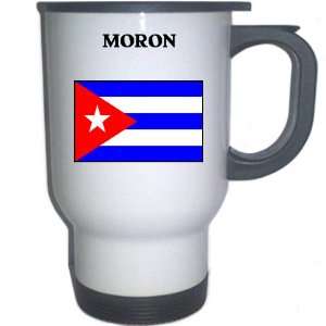  Cuba   MORON White Stainless Steel Mug 
