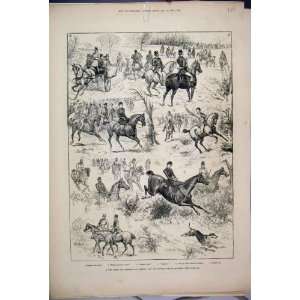  1882 Empress Austria Sir Watkin Wynn Hounds Old Print 
