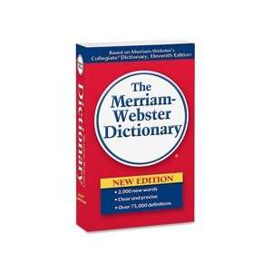  MER930 Merriam Webster Hardback Paperback Dictionary, 960 