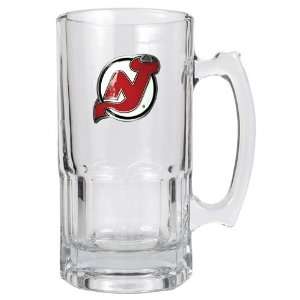  New Jersey Devils NHL 1 Liter Macho Mug   Primary Logo 