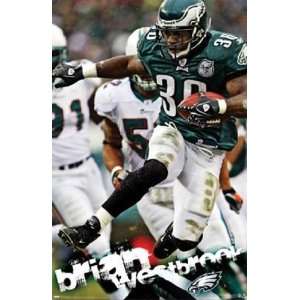 Eagles   Brian Westbrook   Poster (22x34) 