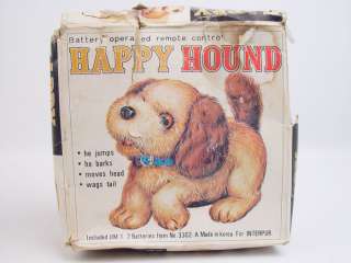 Vintage Iwaya Happy Hound Remote Control Jumping Dog  