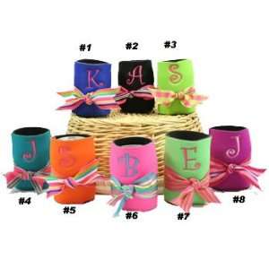  Personalized Ribbon Can Koozies Patio, Lawn & Garden