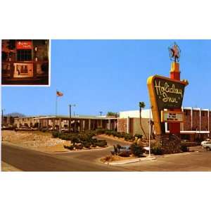 Holiday Inn, El Paso Airport, Texas 1972 Vintage Postcard