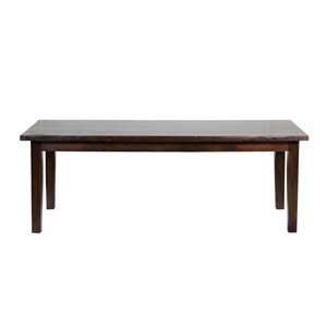  Classic Home 51005352 Aspen Thick Top Dining Table, Dark 