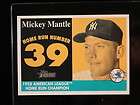 2007 Topps Heritage Mickey Mantle Home Run 32 Insert Card MHRC32 