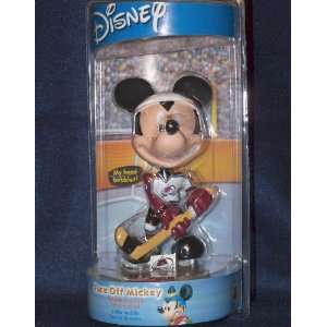   Disney NHL Mickey Mouse Colorado Avalanche Bobble Head Toys & Games