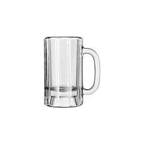  Libbey Glass Inc. Libbey Paneled Beer Glass Mug Clear   14 