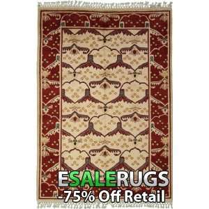  6 11 x 9 11 Ziegler Hand Knotted Oriental rug
