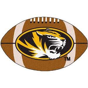  Fanmats Missouri Tigers Football Shaped Mats Sports 