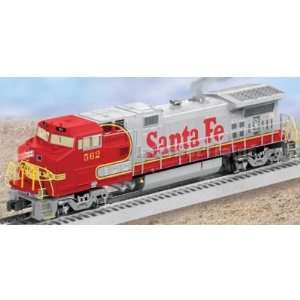  Lionel O Gauge Dash 8 40BW Powered   Santa Fe Toys 