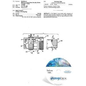  NEW Patent CD for HOSE NOZZLE 