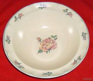International China Stoneware Serving Bowl / Floral Des  