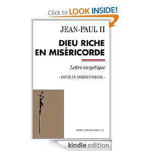 Dieu riche en miséricordeDives in misericordia (French Edition 