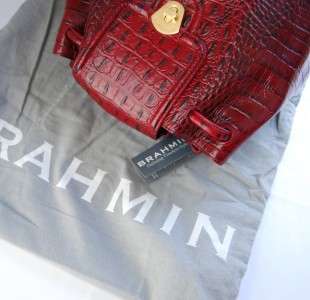 265 Brahmin Piper Shoulder Bag Crimson Melbourne  