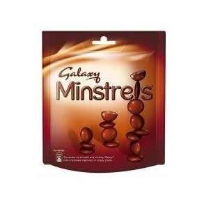Galaxy Minstrels Chocolate Bag 170g   Pack of 6  Grocery 