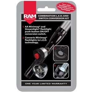  RAM Lighting   Combo Pack, Tail Cap & LED Replacement Bulb 