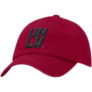   UNLV Runnin Rebels Red 3D Tailback Adjustable Hat
