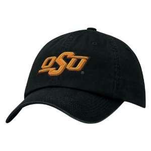   State Cowboys Black 3D Tailback Hat 