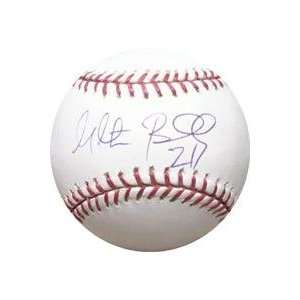 Milton Bradley autographed Baseball 