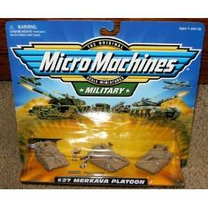   Micro Machines Merkava Platoon #27 Military Collection Toys & Games