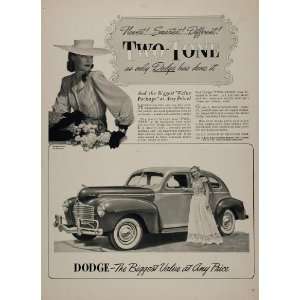   Car Automobile Milgrim Hat Gown   Original Print Ad