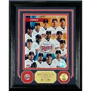  2003 Minnesota Twins Team Collage Pin Collection Photo 