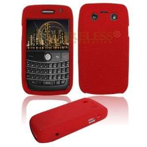  Blackberry Onyx 9700 Red Premium Feel Silicon Skin Case 