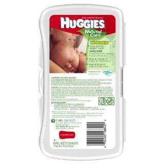 Huggies Natural Care Fragrance Free Baby Wipes Travel Pack, 16 Count 