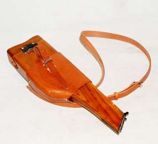 MAUSER BROOMHANDLE LEATHER HOLSTER AND STOCK  631458  