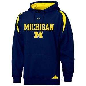  Michigan Wolverines NCAA Youth Pass Rush Hoody Sweatshirt 