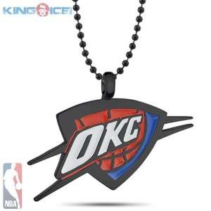  Official NBA Black Oklahoma City Thunder Medallion 