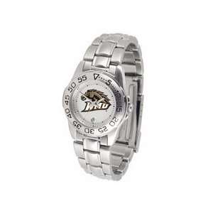 Western Michigan Broncos Gameday Sport Ladies Watch with a Metal Band