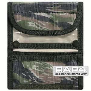 ID and Map Pouch for Tactical Ten Paintball Vest (Tiger Stripe 