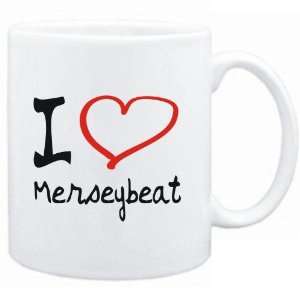  Mug White  I LOVE Merseybeat  Music