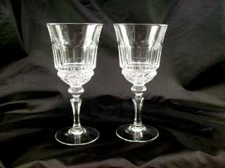 Set of 2 Crystal Wine Glasses ELEGANT  