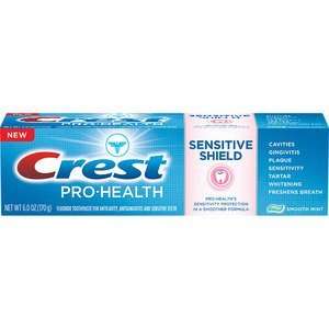  Crest Pro Health Sensitive Shield Toothpaste Health 
