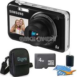 Samsung PL120 14MP Dualview Black Digital Camera Bundle 609728170523 